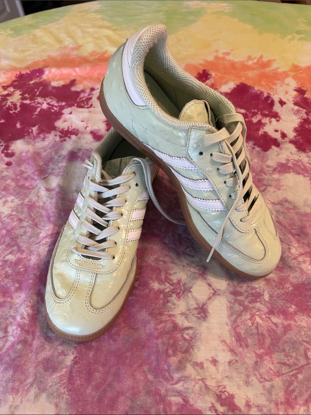 Adidas Samba waves light green sneaker 9.5